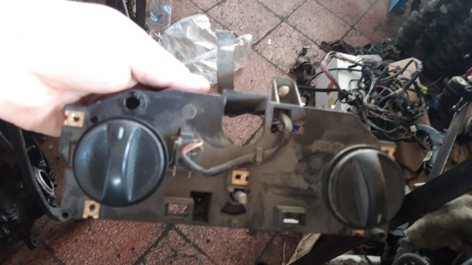 Fiat Marea Çıkma Kalorifer Kontrol Paneli Fiat Marea Çıkma Kalorifer Kontrol Paneli
